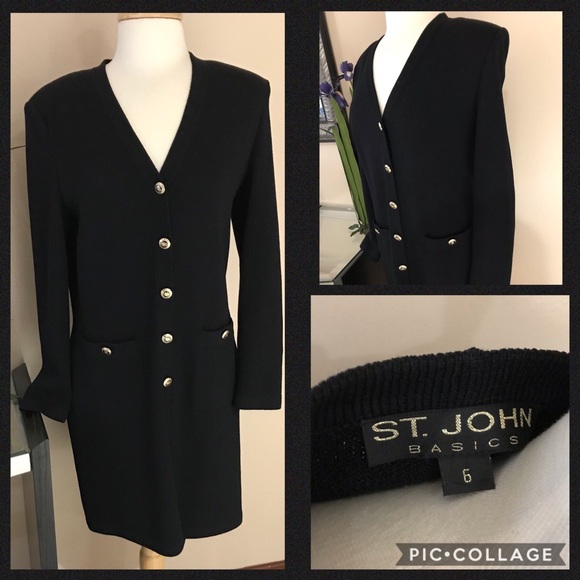 St. John Dresses & Skirts - St. John Coat Dress